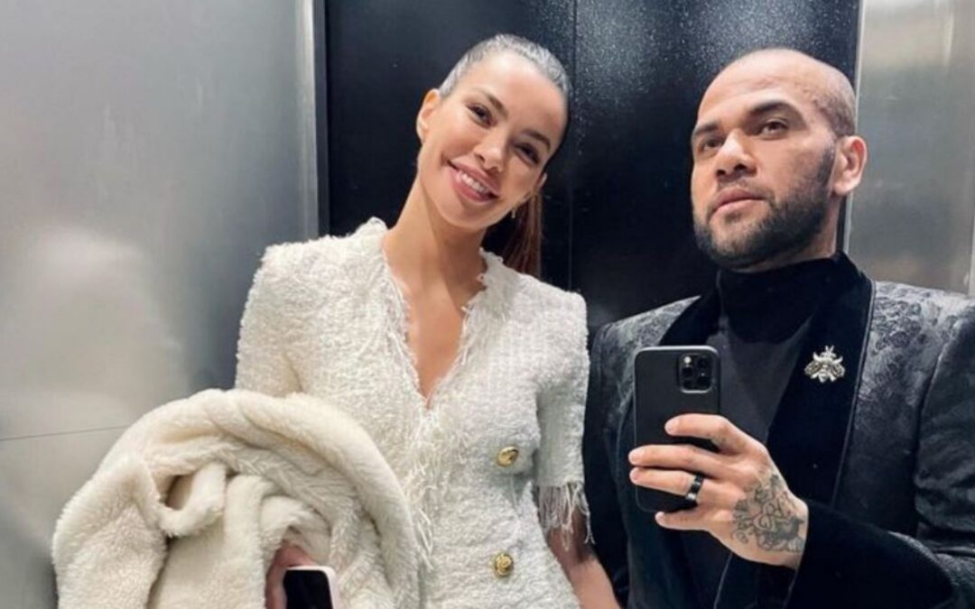 Dani Alves recibe visita de su esposa Joana Sanz en la cárcel; ‘No voy a dejarlo solo’