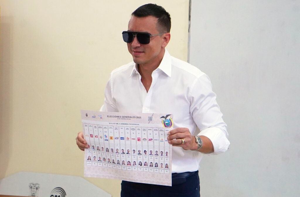 Elecciones en Ecuador: ¿Quién le disputa la presidencia a Daniel Noboa?