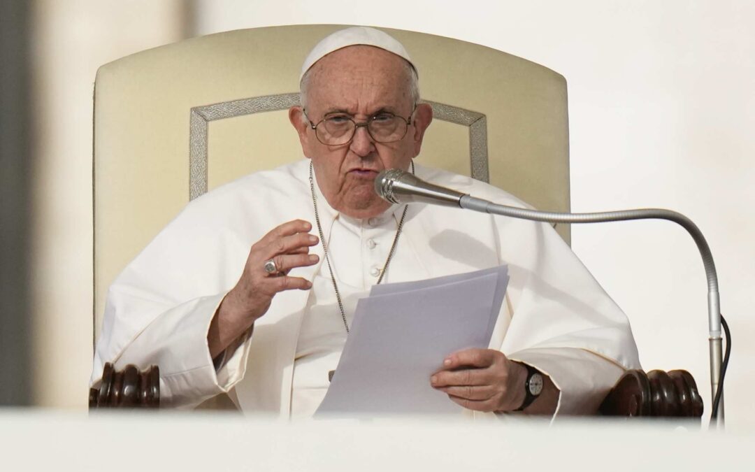 Papa Francisco advierte que el mundo está cerca de una guerra mundial: ‘Rezo por el riesgo y la paz’