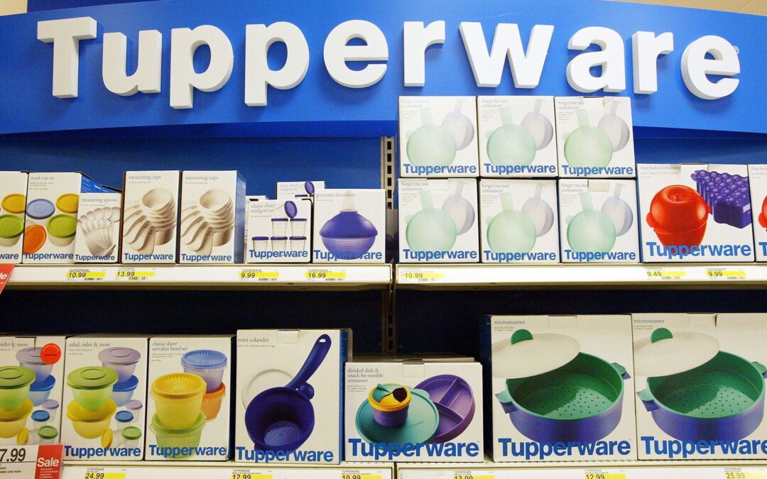 ¿Tupperware en riesgo de quiebra? Acciones caen 49 por ciento