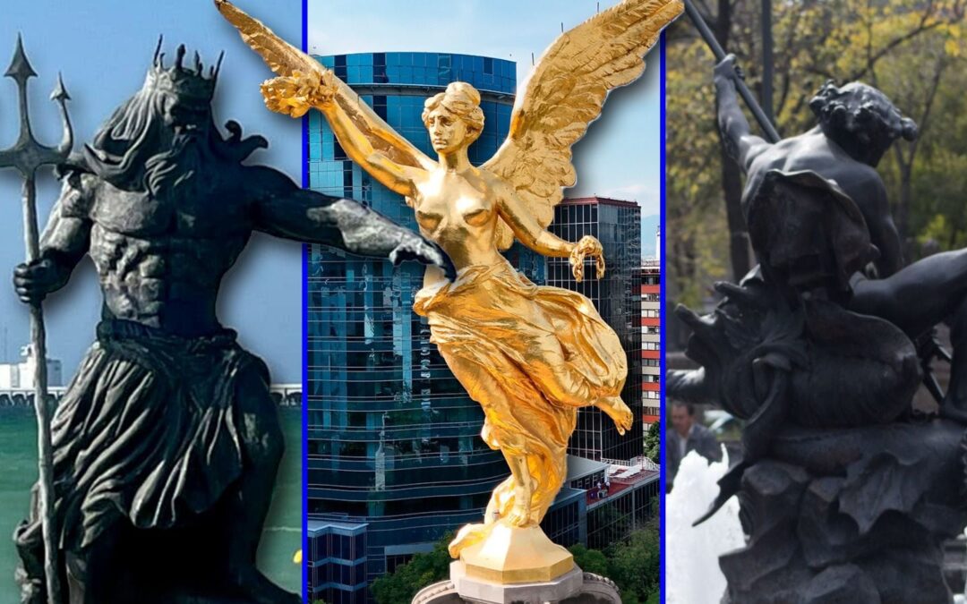Además del Poseidón de Yucatán, ¿qué otras estatuas de dioses hay en México?