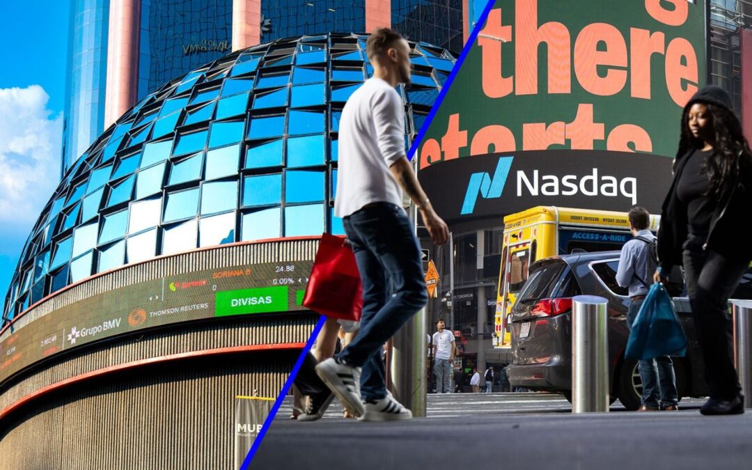 BMV cae 2.65% en una semana; en Wall Street, Nasdaq cae más de 2% este viernes