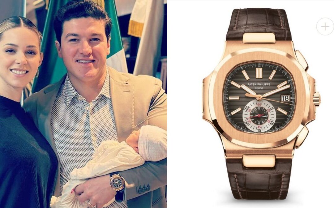 Samuel García trae ‘millones encima’: ¿Cuánto cuesta el reloj Patek Philippe que usa?