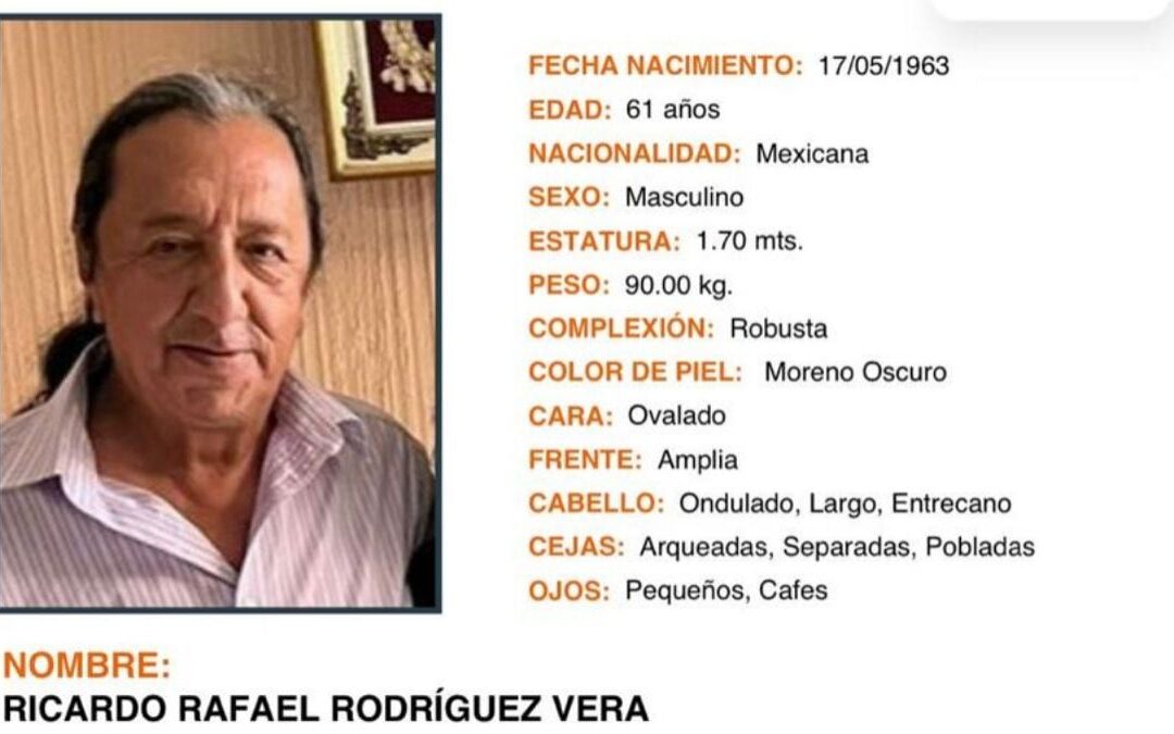 Encuentran al periodista Ricardo Rafael Rodríguez ‘sano y salvo’ tras desaparecer en Michoacán