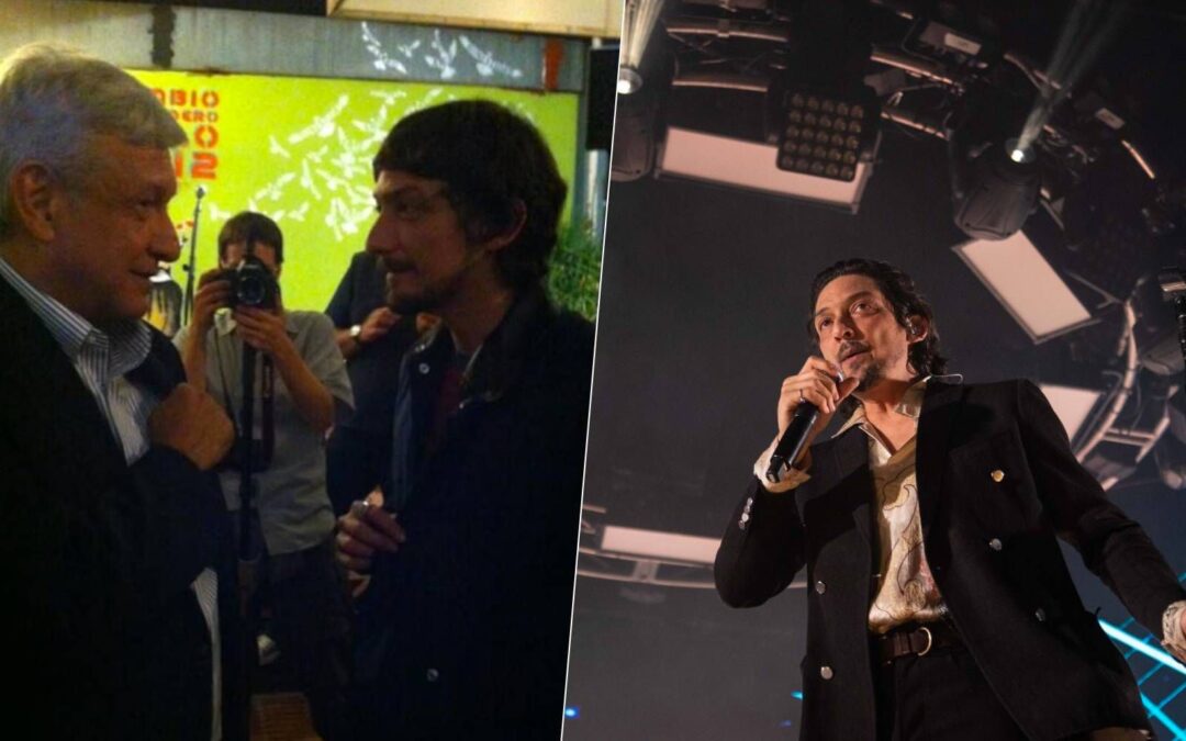 Así fue el apoyo de León Larregui a AMLO: ‘Es por el futuro del país’