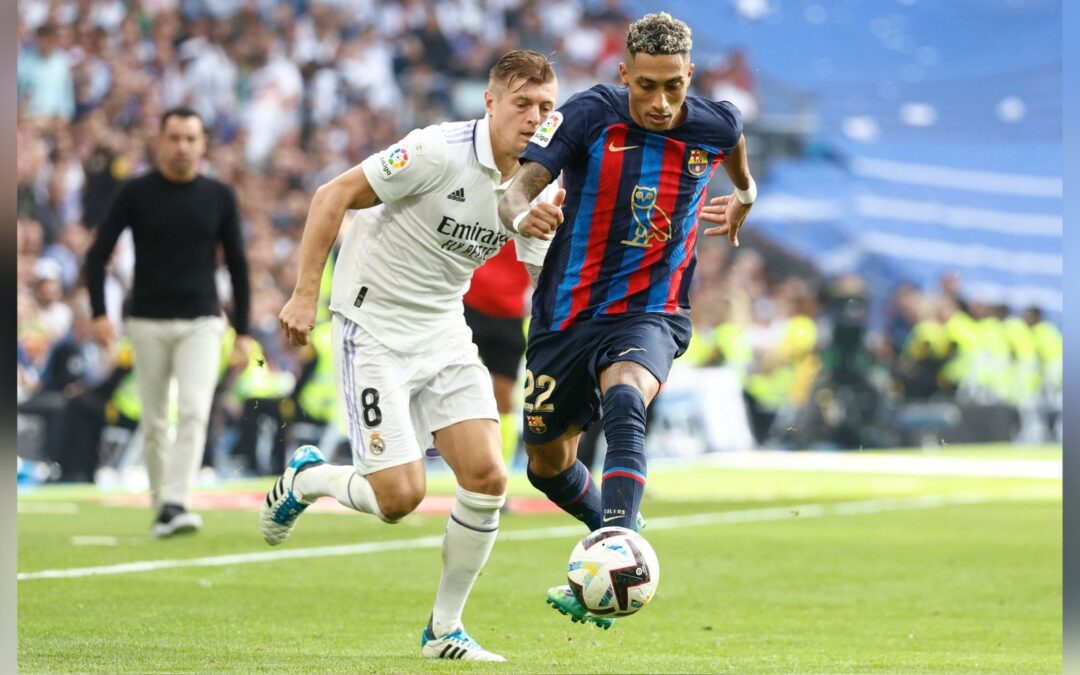 Clásico de España: Real Madrid vence 3-1 al Barcelona