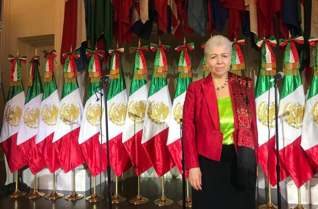 Embajadora de México, Luz Elena Baños, hace ‘berrinche’ en sesión de OEA: ‘No me voy a sentar’