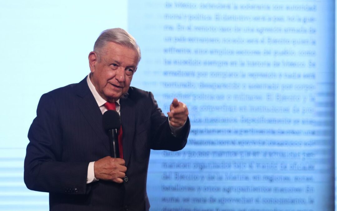 AMLO, pa’ trás o pa’ lante