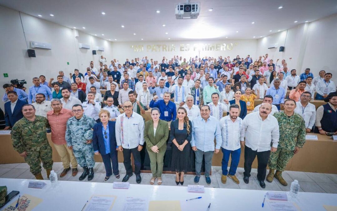 Evelyn Salgado encabeza sesión de la Conferencia Estatal de Seguridad Pública de Guerrero