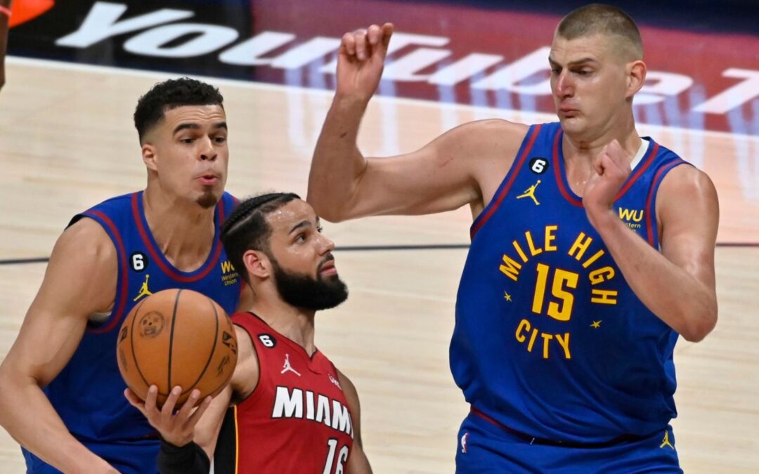 Finales de la NBA: Resultado del juego 1; Miami Heat 93-104 Nuggets Denver
