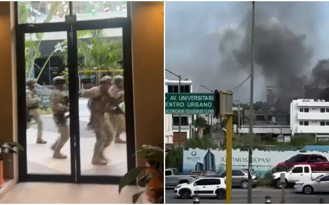 (VIDEO) Terror en Culiacán por intento de captura de ‘El Perri’, líder de sicarios de Los Chapitos
