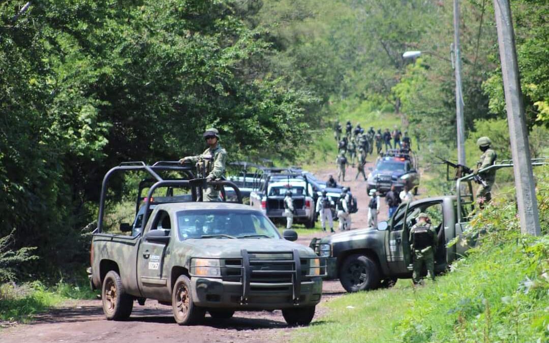 Enfrentamiento entre el CJNG y militares en Michoacán deja al menos siete muertos