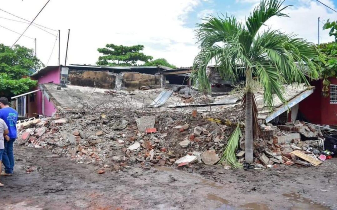 Tecomán, Colima, el municipio más dañado por el sismo del 19-S; hay 1,700 casas afectadas