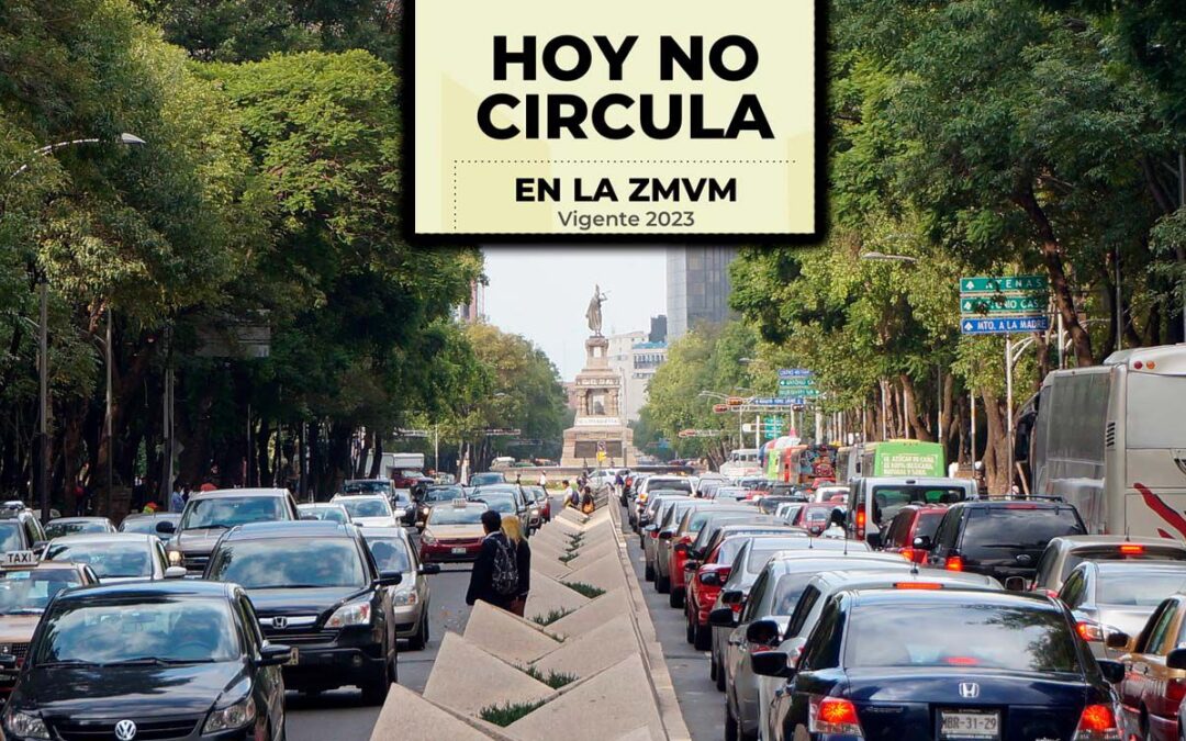 ¡Pisa el freno! Hoy No Circula martes en CDMX y Edomex