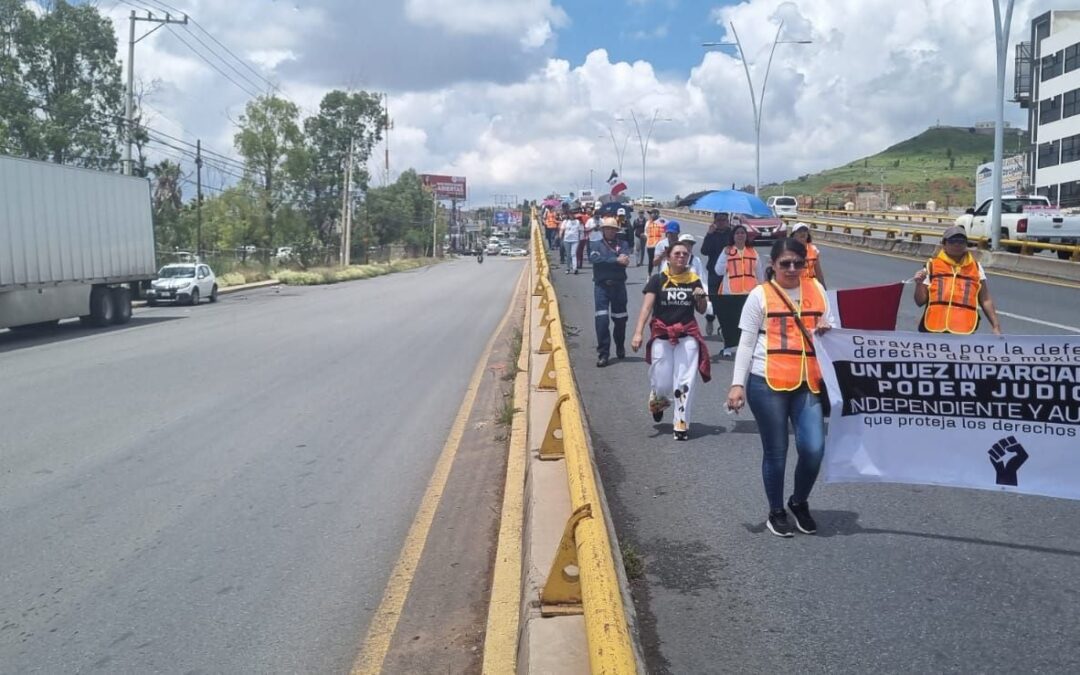 La marcha de Zacatecas: Sale caravana contra reforma judicial; llegará a CDMX el viernes