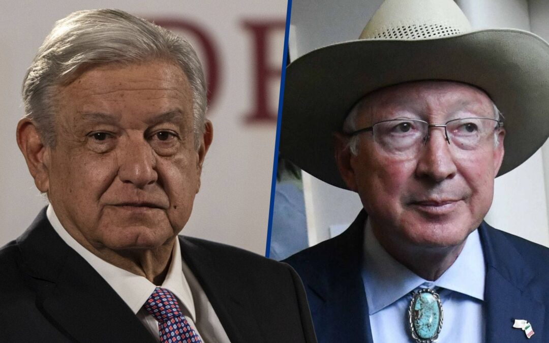 AMLO ‘batea’ diálogo con Ken Salazar sobre la reforma judicial: ‘Es un asunto de mexicanos’