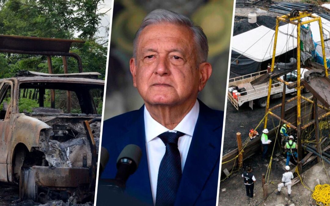 Ayotzinapa, mineros de Coahuila y narcobloqueos, los ausentes en el informe de AMLO