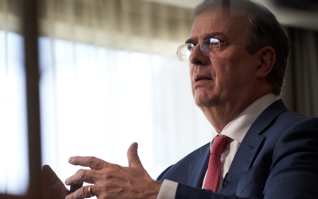 Amenaza de aranceles de Trump: Este es el plan de Ebrard para reducir importaciones chinas