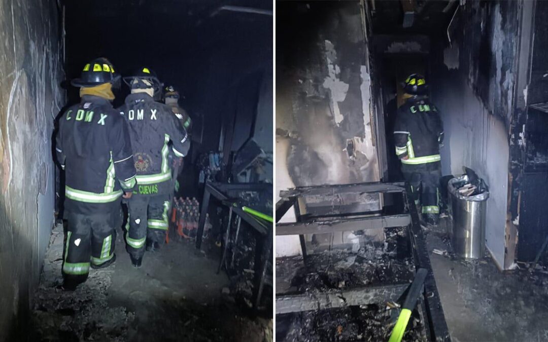 Mueren 2 personas por incendio en edificio High Park, frente a Gran Sur