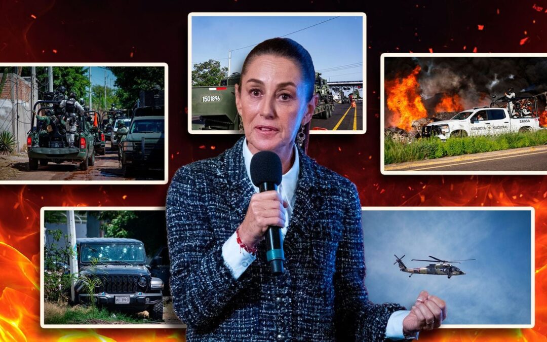 ¿Adiós abrazos, hola balazos? Sheinbaum mostraría mano dura a cárteles tras violencia en Sinaloa, según NYT