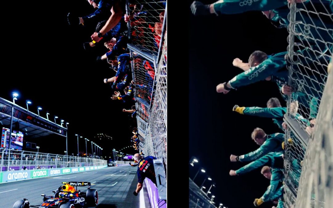 F1: Red Bull ‘salta’ por prohibición de la FIA sobre festejos en las rejas de los circuitos