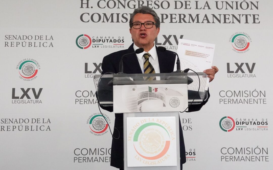 Ricardo Monreal reacciona a renuncia de Ebrard: ‘Respetamos su estrategia’