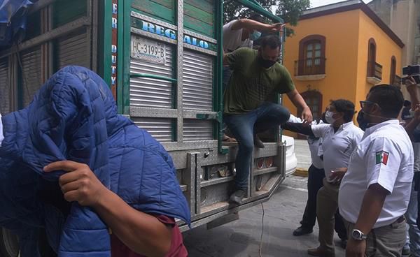 Identifican a 27 extranjeros rescatados de ‘levantón’ en San Luis Potosí