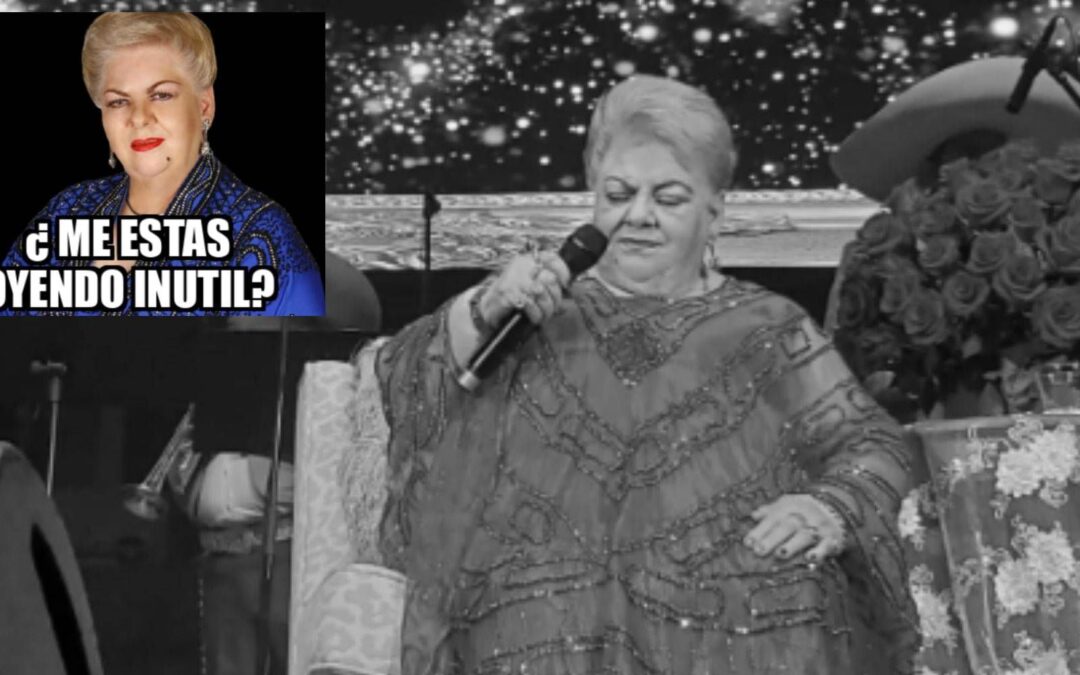 El origen de ‘Me estás oyendo, inútil’, frase de Paquita la del Barrio: ‘Ya sabía que me era infiel’