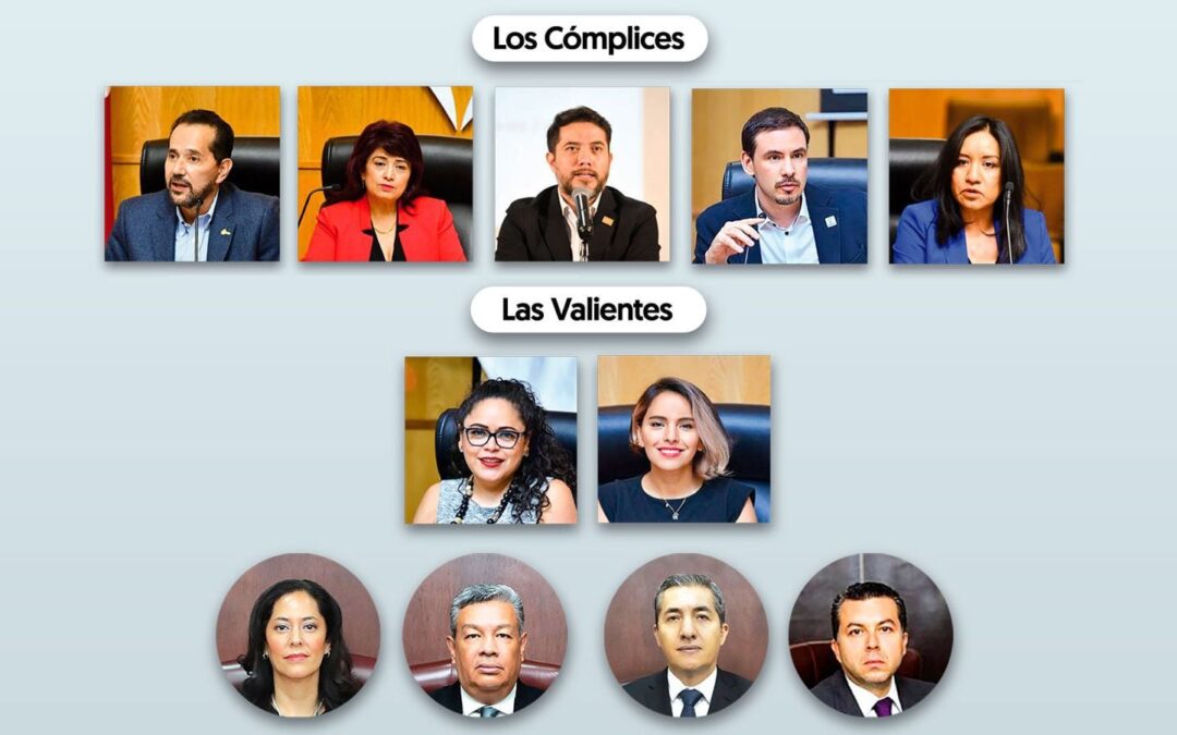 Morena, con cinco cómplices electorales, se roba el Congreso de la CDMX