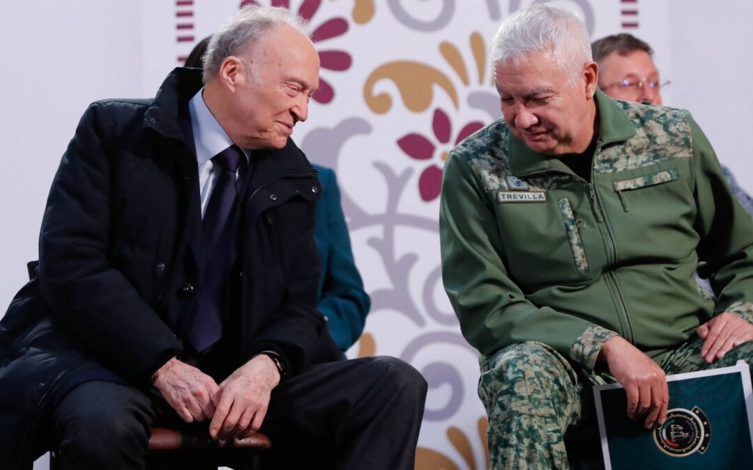 ¿Y ese milagro? Reaparece Gertz Manero en la mañanera de Sheinbaum, ¿qué dijo?