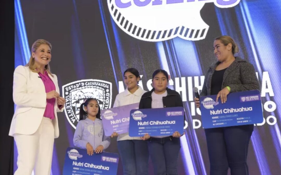 ‘El futuro de Chihuahua no se negocia, se fortalece’: Maru Campos lanza programa NutriChihuahua