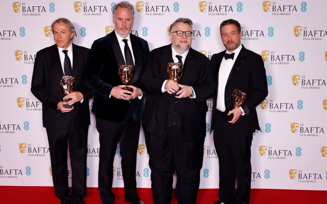 Guillermo del Toro gana un Bafta: ‘Pinocho’ se lleva premio a mejor película animada