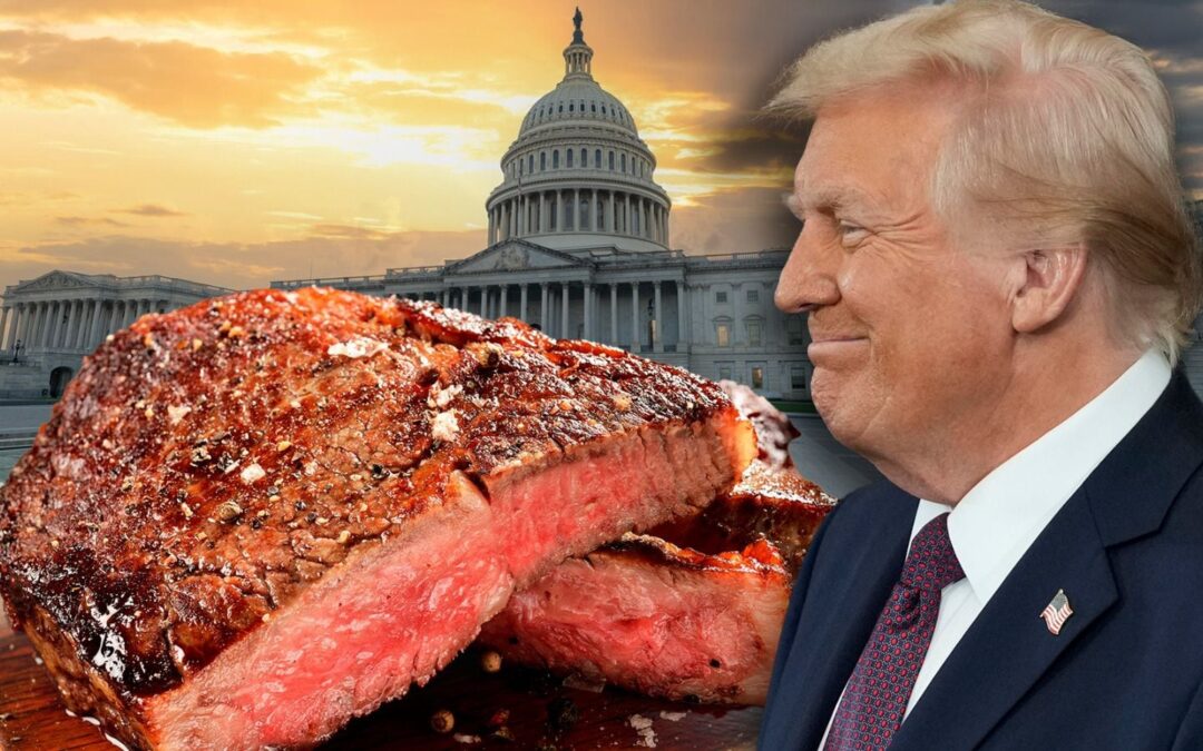 ¿Y tu nieve, Trump? Este fue el menú de su almuerzo inaugural tras jurar como presidente de EU