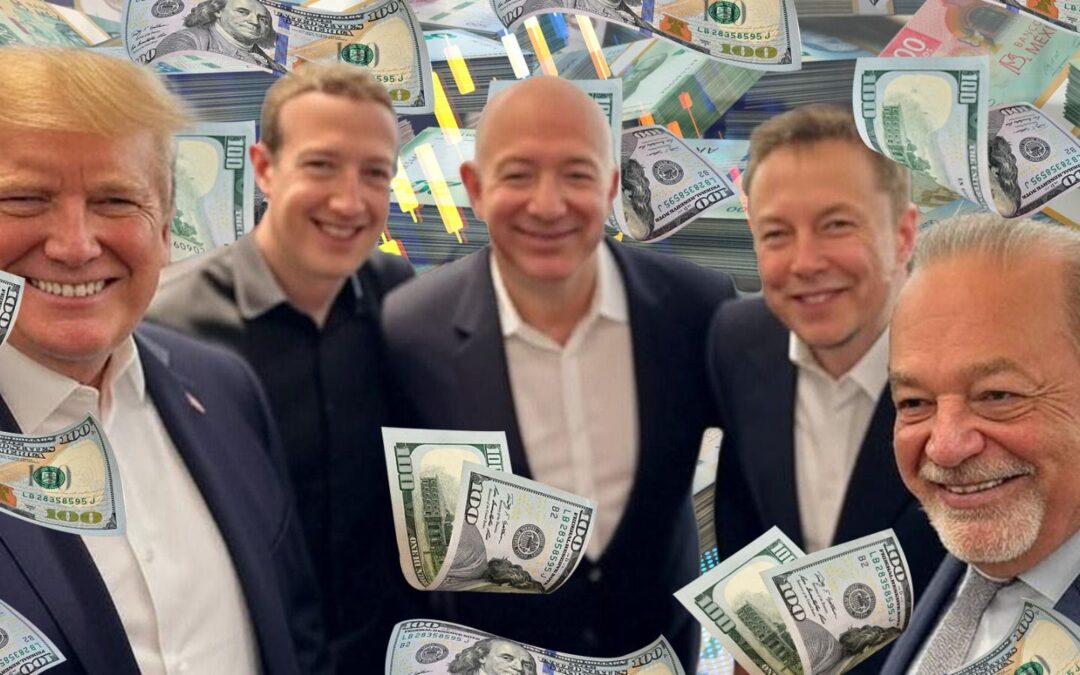 De Elon Musk a Carlos Slim: Los multimillonarios ‘ganadores’ y ‘perdedores’ de este 2024
