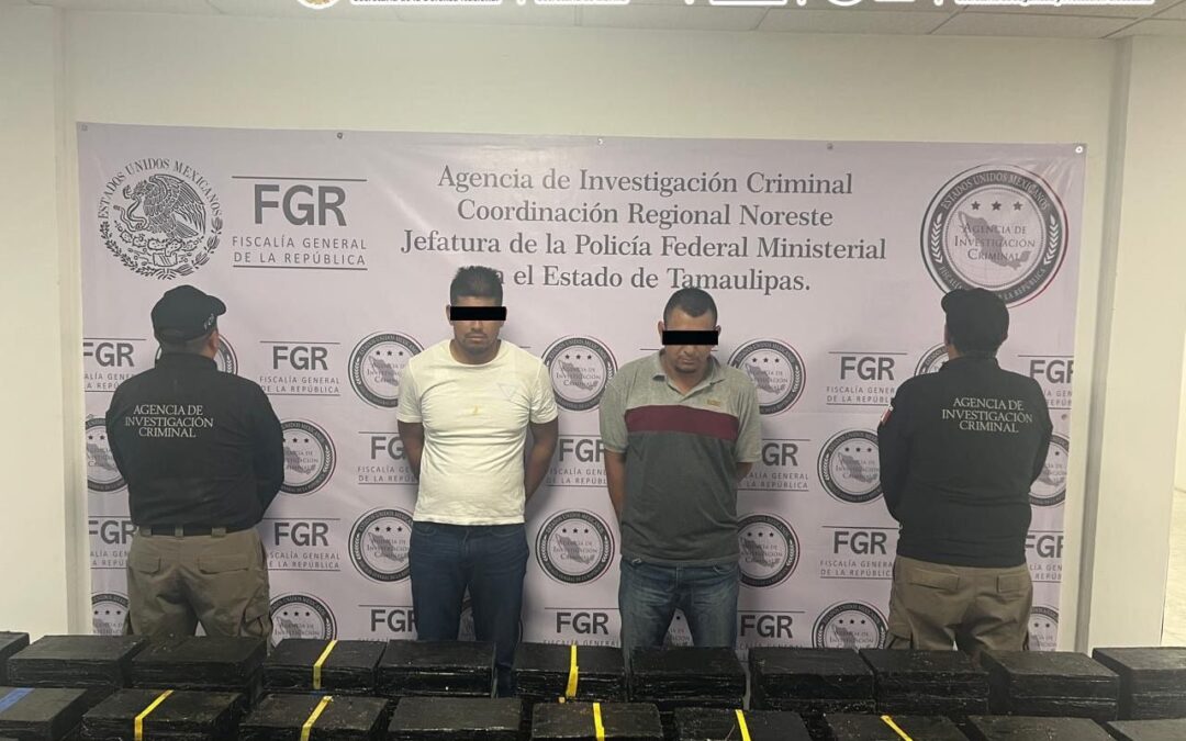Detienen a 2 hombres en Tamaulipas con 700 kilos de metanfetamina… ocultos en tostadas de nopal y chía