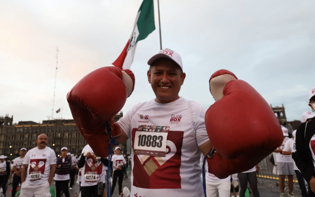 Clase masiva de box en CDMX ahora va por récord familiar y será simultánea en otros estados