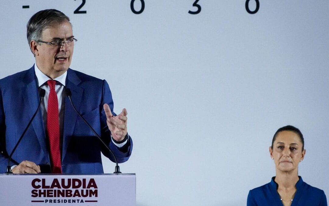 ¿Qué dijo AMLO de que Marcelo Ebrard esté en el gabinete de Claudia Sheinbaum?