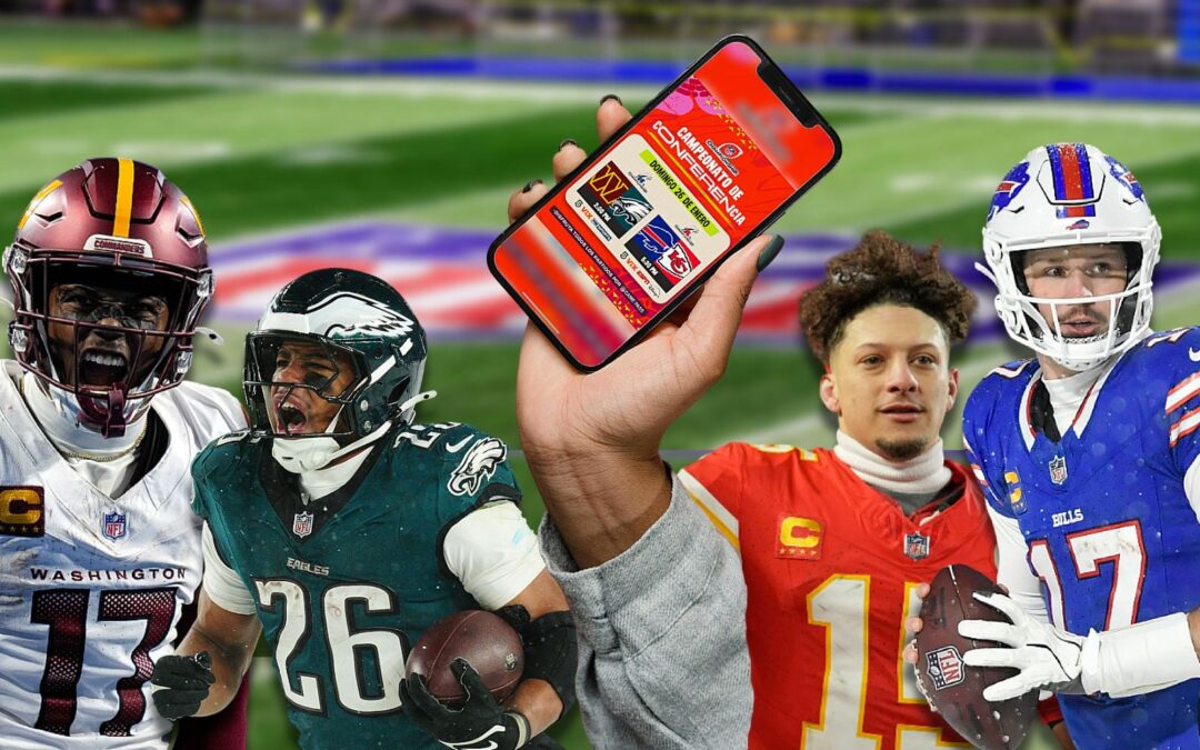 Finales de conferencia NFL 2025: ¿Quién juega HOY 26 de enero y dónde ver EN VIVO partidos de AFC y NFC?