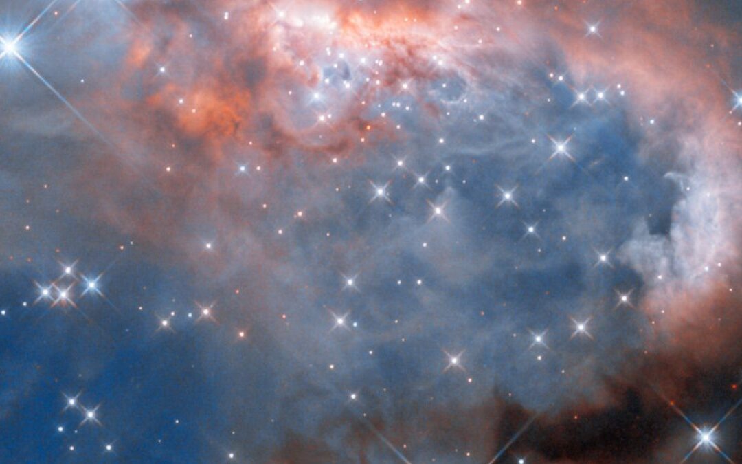 ¡Espectáculo cósmico! Hubble capta la formación de una nebulosa a partir de nuevas estrellas