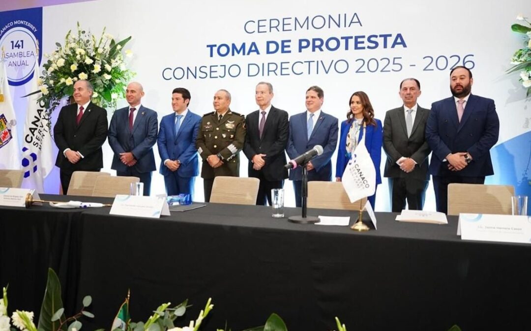 Asume Jaime Herrera Casso presidencia de Canaco Monterrey