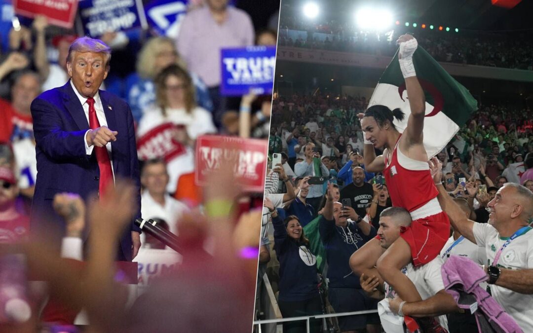 Otra vez Donald Trump vs. París 2024: Afirma falsamente que 2 campeonas olímpicas son hombres