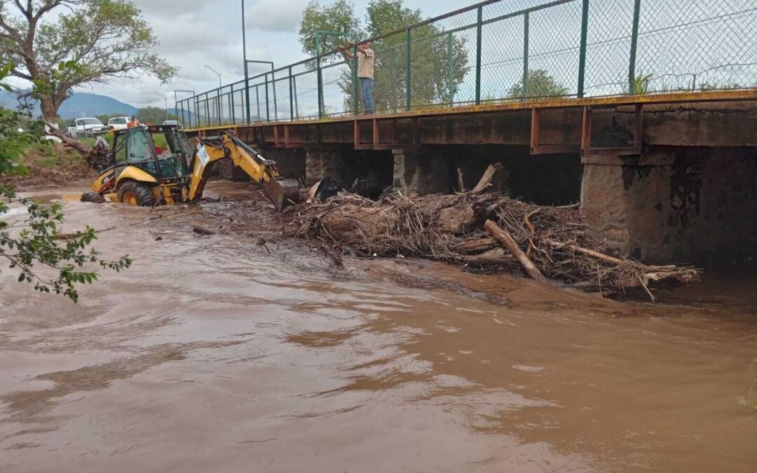 Lluvias históricas ‘golpean’ en las regiones de Chihuahua