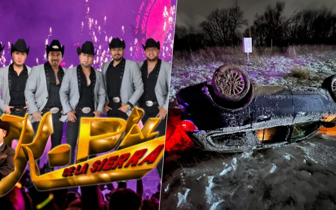 K-Paz de la Sierra: Integrantes sufren accidente en autopista de EU