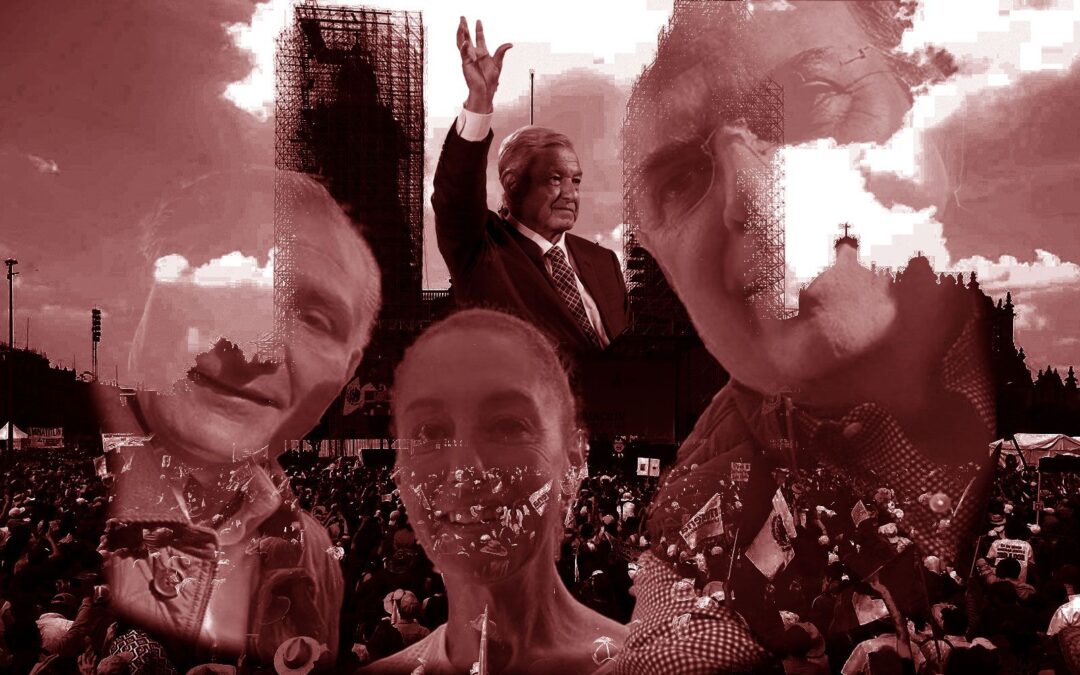 Una marcha para que AMLO siga al frente