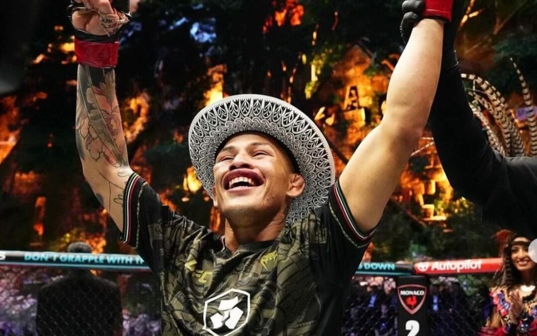 ¿Quién es ‘Lazy boy’, el mexicano que estaba noqueado en el primer round y terminó ganando su pelea en la UFC?