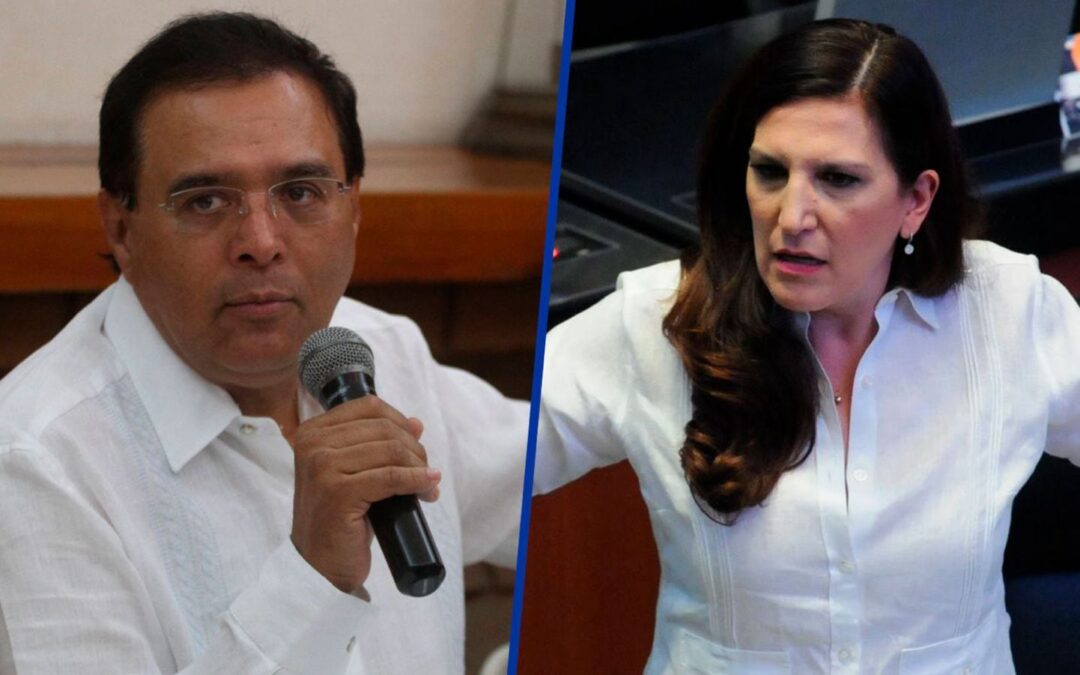 El ‘encontronazo’ de Benjamín Robles y Kenia López: ‘Lávense la boca cuando hablen de AMLO’