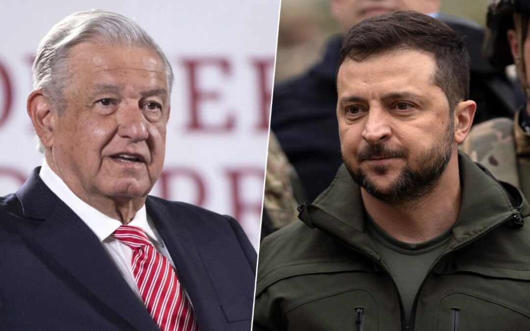 AMLO cuestiona que Zelenski sea considerado para recibir el Premio Nobel de la Paz