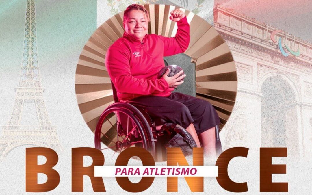 ¡México gana bronce! Rosa María Guerrero sube al podio por lanzamiento de disco en Paralímpicos 2024