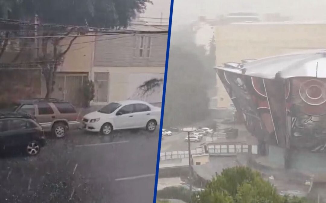 Granizada ‘azota’ a la CDMX: ¿Qué alcaldías esperan inundaciones por lluvias de este miércoles?