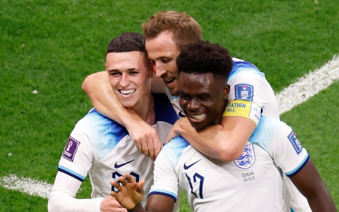 resultados octavos de final inglaterra golea a senegal y enfrentará a francia en cuartos de la copa del mundo